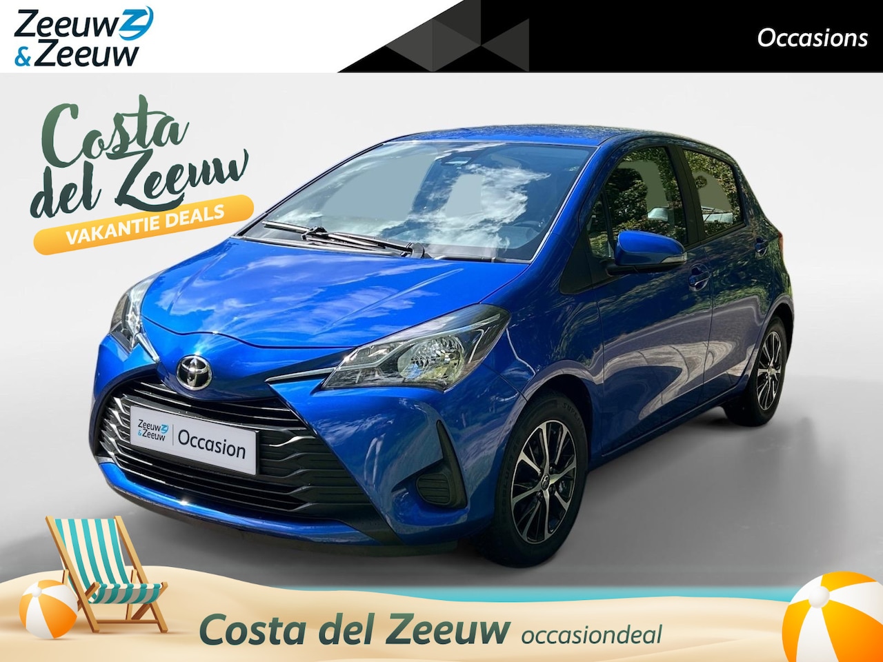 Toyota Yaris - 1.0 VVT-i Connect Camera , airco , apple carplay , tel , usb , lm velgen . - AutoWereld.nl