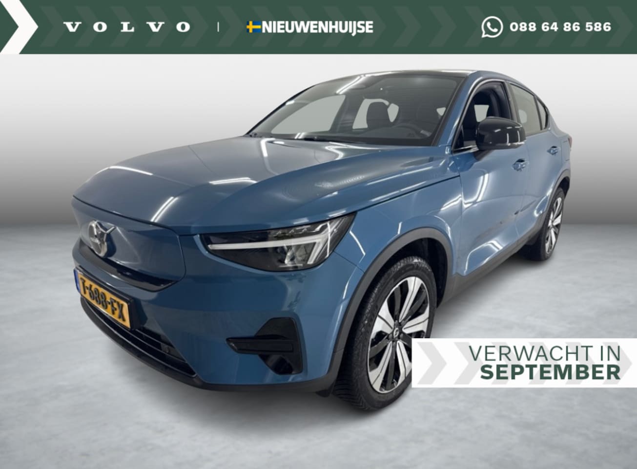 Volvo C40 - Single Motor Plus 69 kWh | Stuur + stoel verwarming | All season banden | Keyless entry | - AutoWereld.nl
