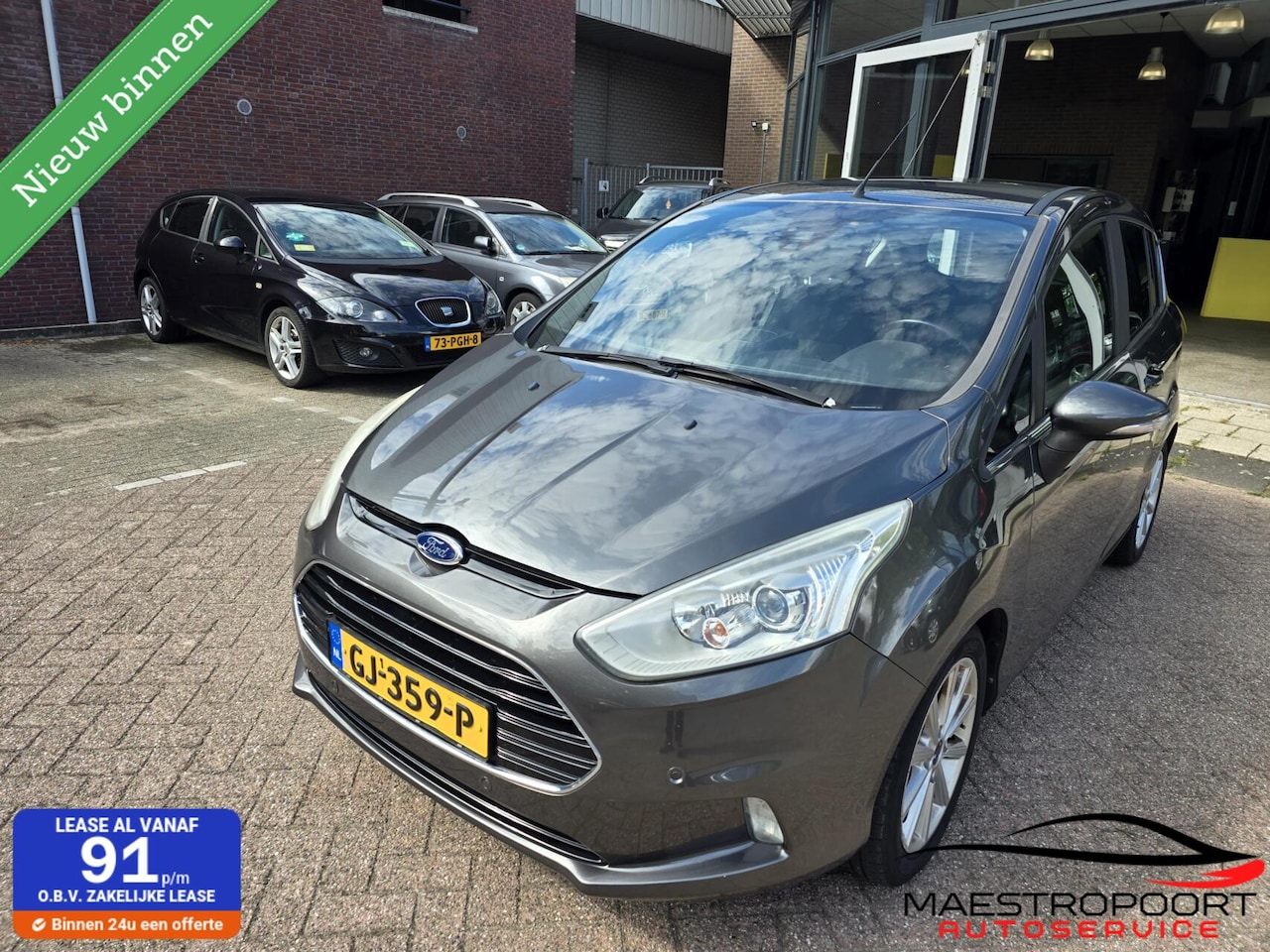 Ford B-Max - 1.0 EcoBoost Titanium 1.0 EcoBoost Titanium - AutoWereld.nl