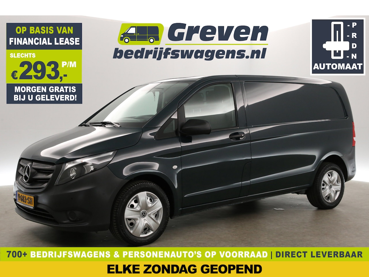 Mercedes-Benz Vito - 119 CDI | 191PK | Automaat | Clima | Camera | Cruise | Navigatie | PDC | 3 Persoons | Trek - AutoWereld.nl