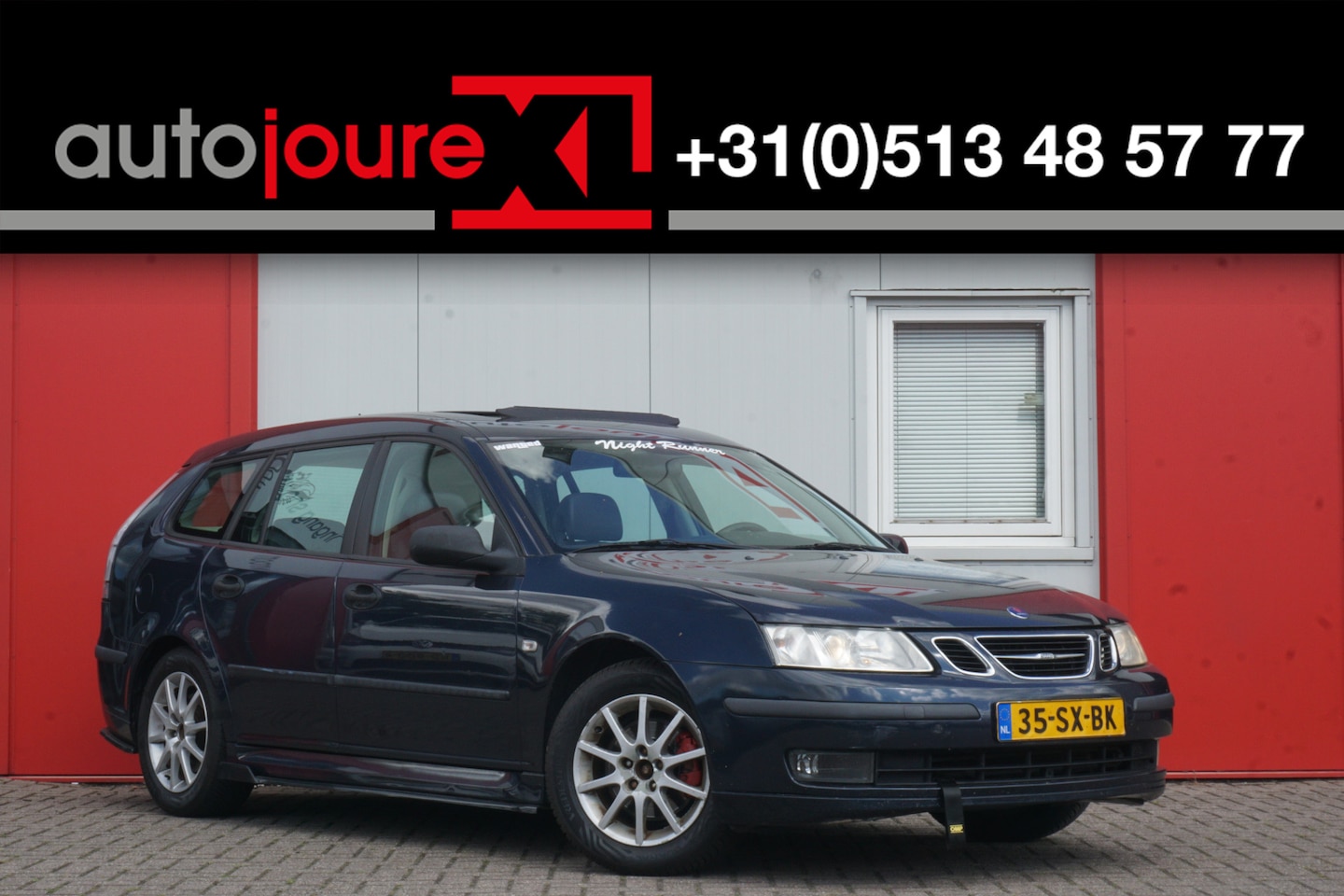 Saab 9-3 Sport Estate - 2.0 T Vector | Origineel NL | Schuif-/kanteldak | Cruise Control | Navigatie | Trekhaak | - AutoWereld.nl
