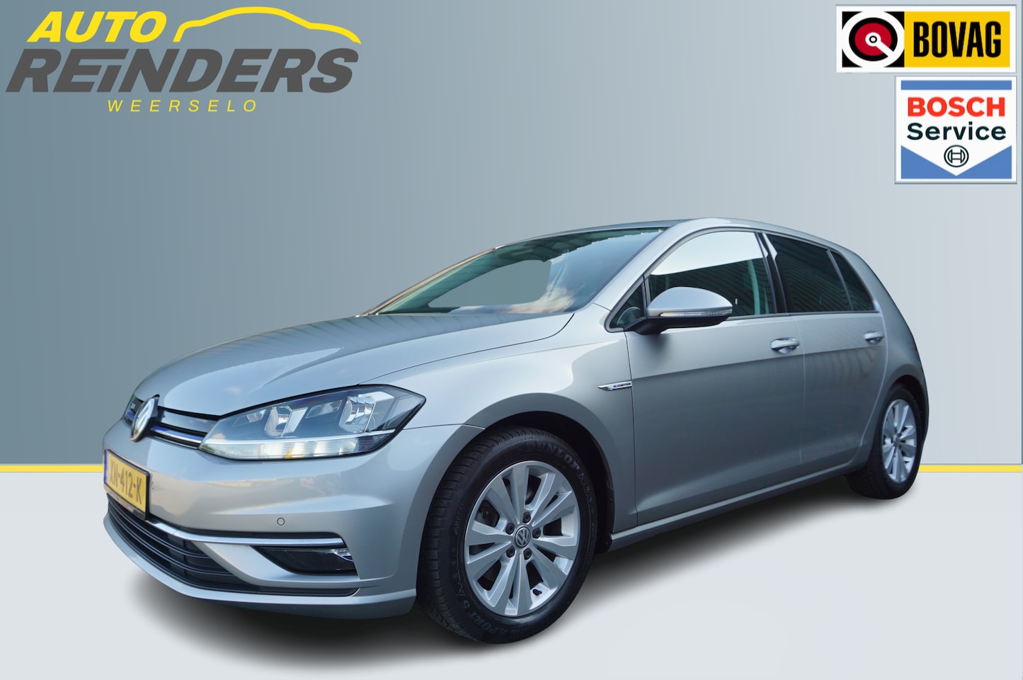 Volkswagen Golf - 1.5TSI 130pk Comfortline 5-drs + Trekhaak/ Navi/ Carplay/ Adapt.Cruise/ PDC/ Garantie! - AutoWereld.nl