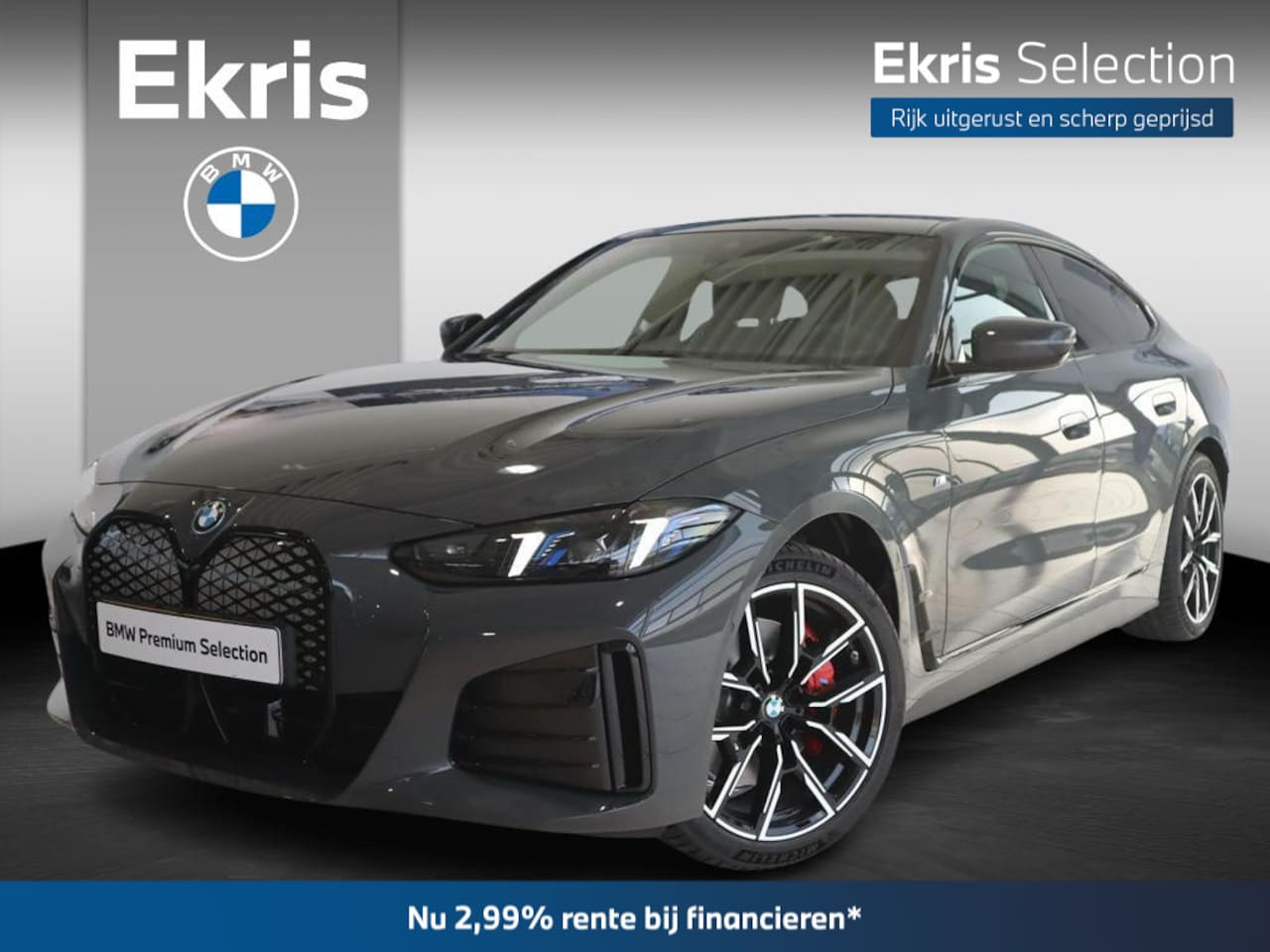 BMW i4 - eDrive40 M Sportpakket Pro | Innovation pack | Driving Assitant | Comfort Pack | Ekris Sel - AutoWereld.nl