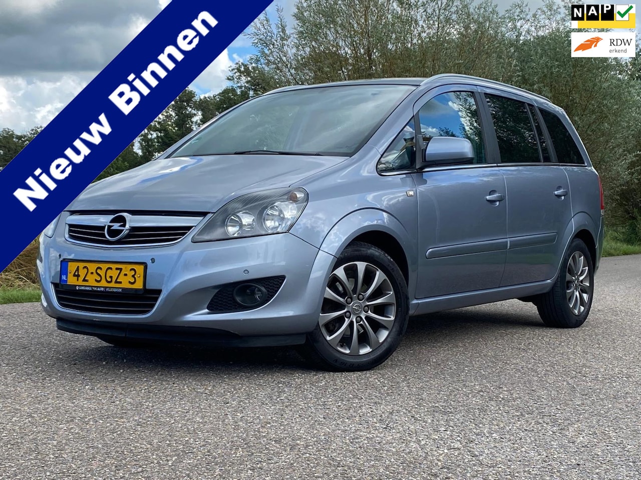 Opel Zafira - 1.8 Edition MPV 7PERSOONS AIRCO Cruise -Control GOED ONDERHOUDEN - AutoWereld.nl