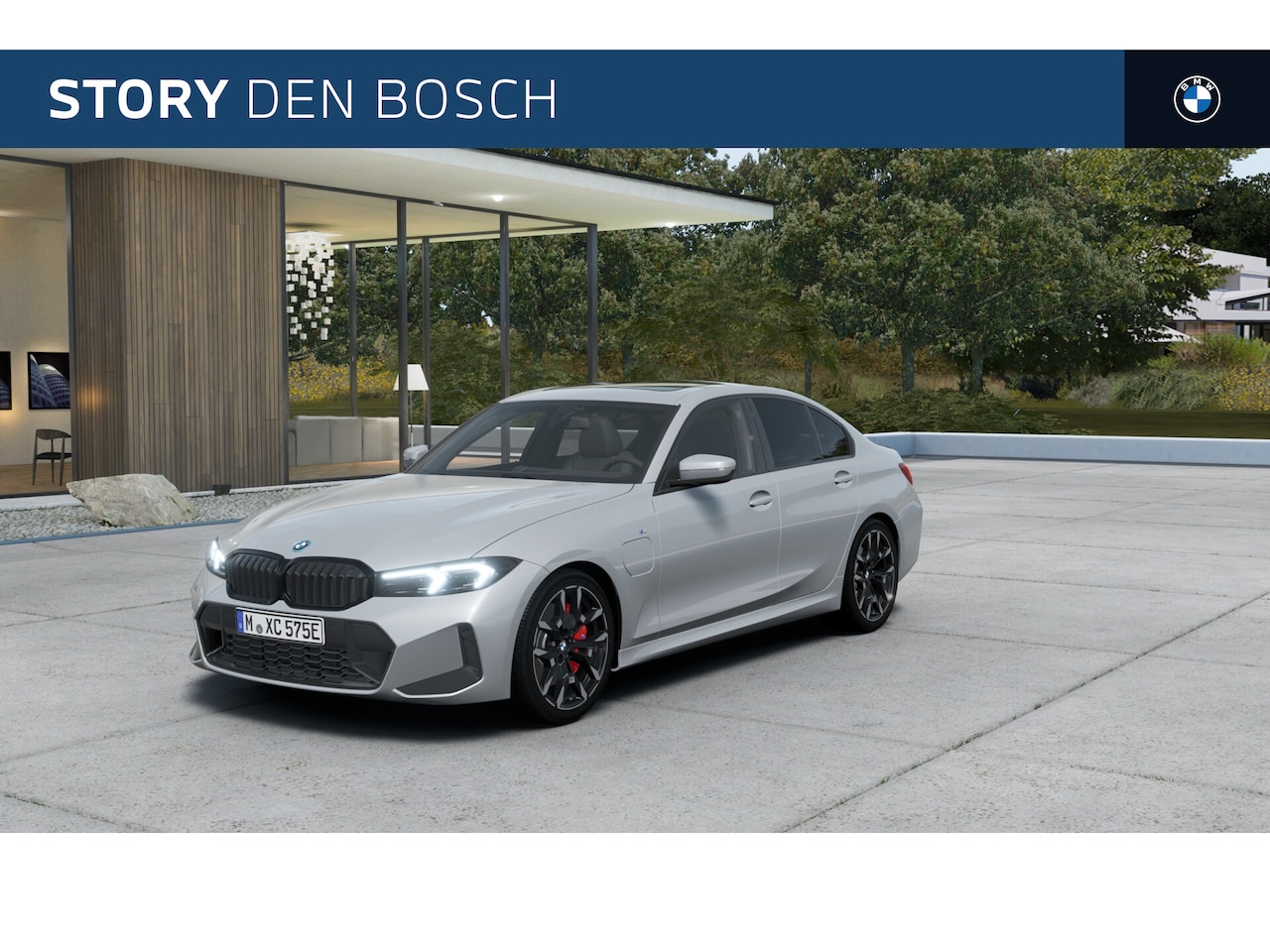 BMW 3-serie - 330e M Sport Automaat / Schuif-kanteldak / Trekhaak / Sportstoelen / Achteruitrijcamera / - AutoWereld.nl