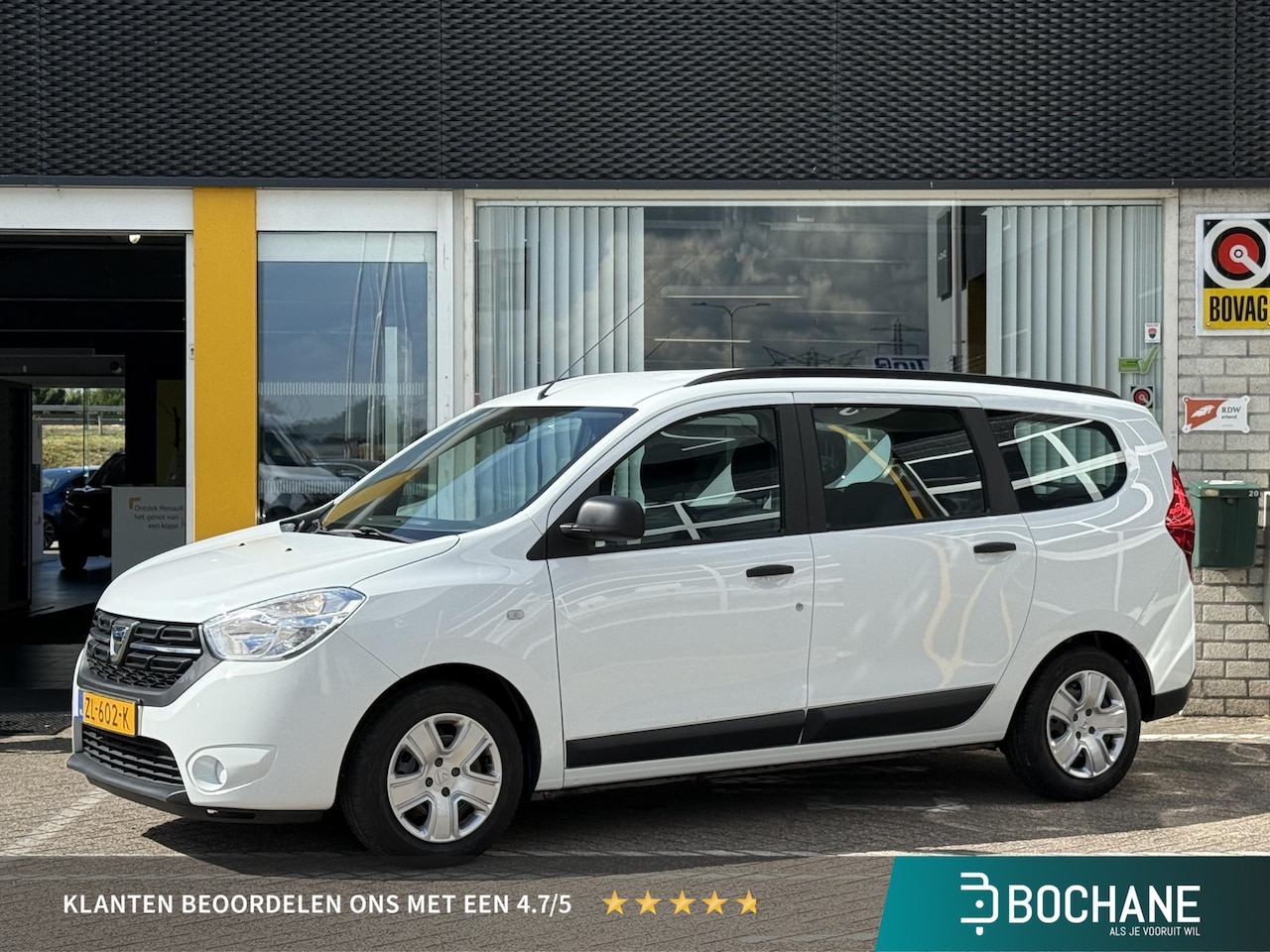 Dacia Lodgy - 1.6 SCe Bi-Fuel Ambiance 7p. | NAP | UNIEKE KM-STAND | Airco | BT-Telefoonfunctie | - AutoWereld.nl