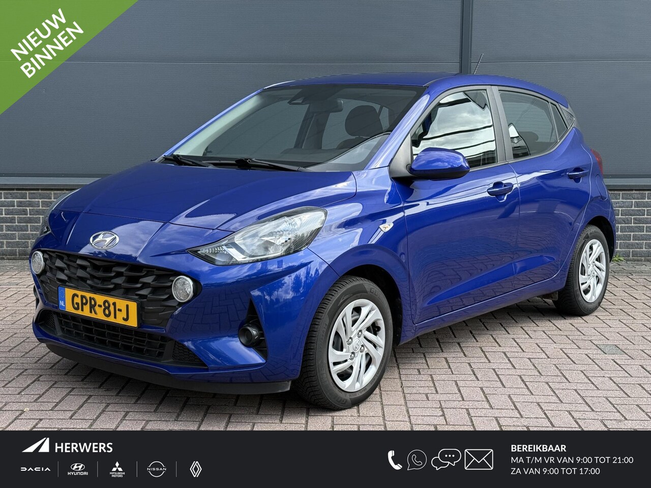 Hyundai i10 - 1.0 Comfort Smart / Cruise / Stuur Verwarming / Parkeersensoren Achter / Airco / Stoel Ver - AutoWereld.nl