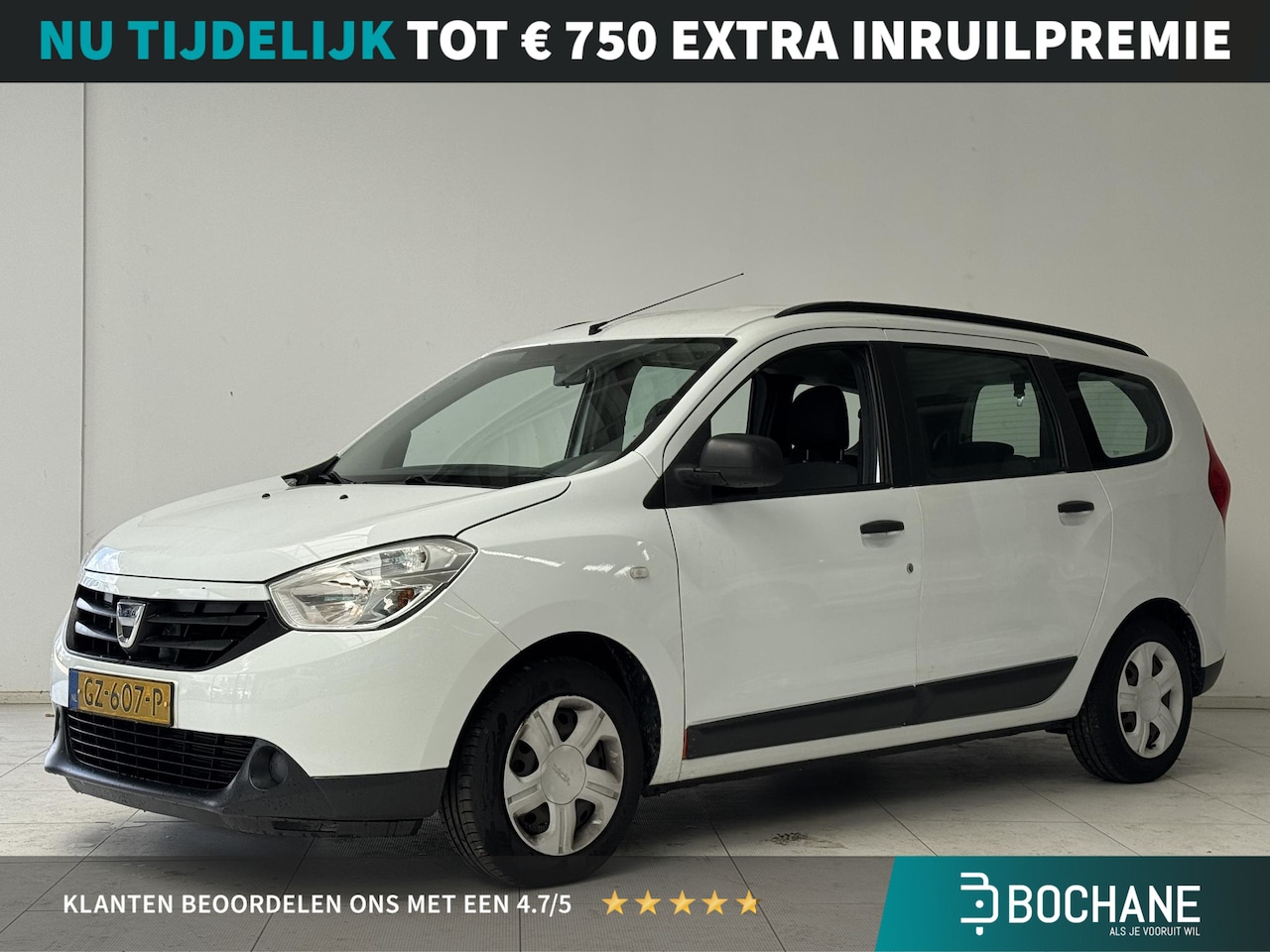 Dacia Lodgy - 1.2 TCe Ambiance 7p. Airco / Cruise Control / Bluetooth - AutoWereld.nl