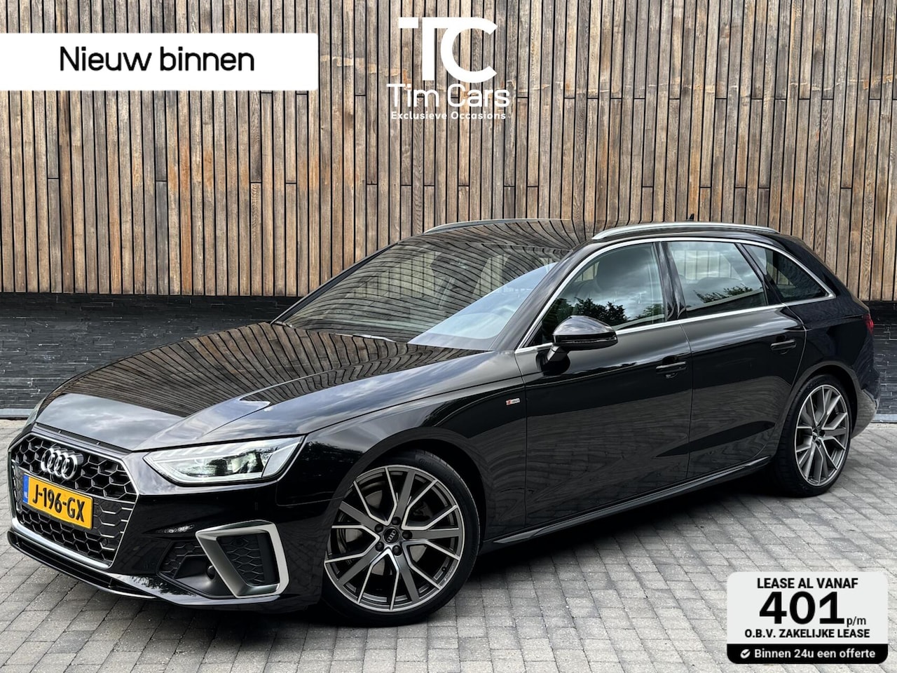Audi A4 Avant - 40 TFSI S-line Automaat | Volleer | Adaptieve cruise control | Lane assist | Afgevlakt spo - AutoWereld.nl