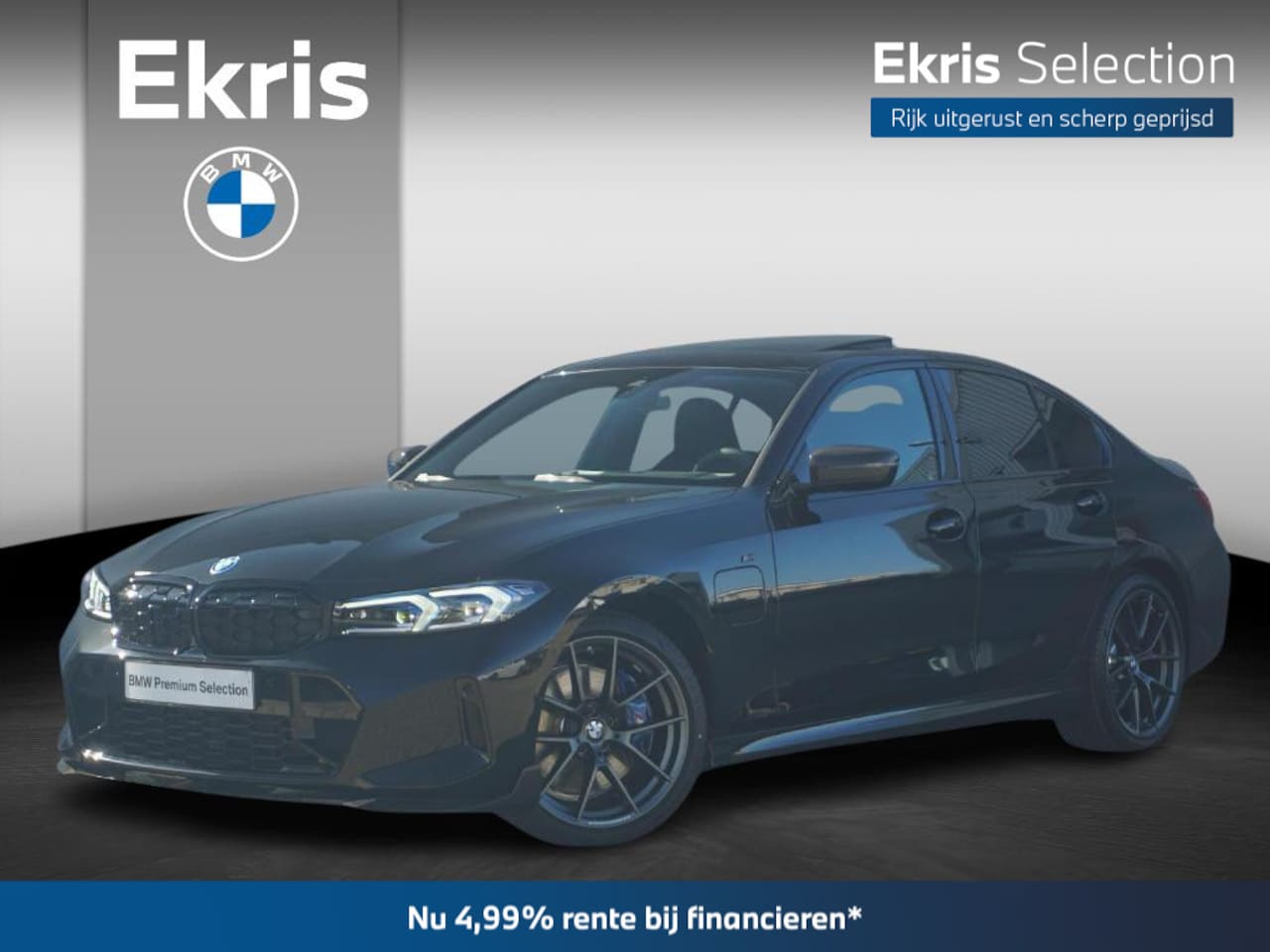 BMW 3-serie - Sedan 320e M Sportpakket 19'' / Schuif-/kanteldak / Stuurwiel verwarming / Carbon M Perfor - AutoWereld.nl