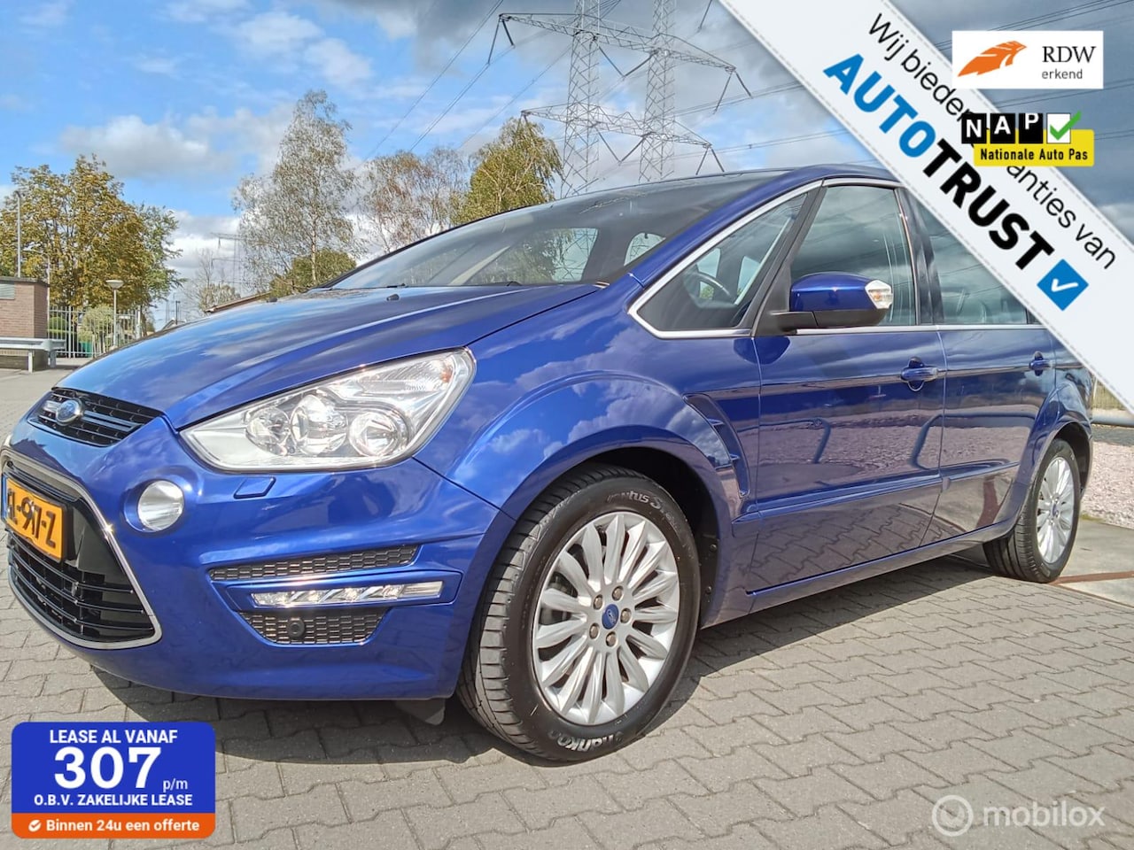Ford S-Max - 1.6 EcoBoost Platinum 7p./clima/navi/trekhaak enz - AutoWereld.nl