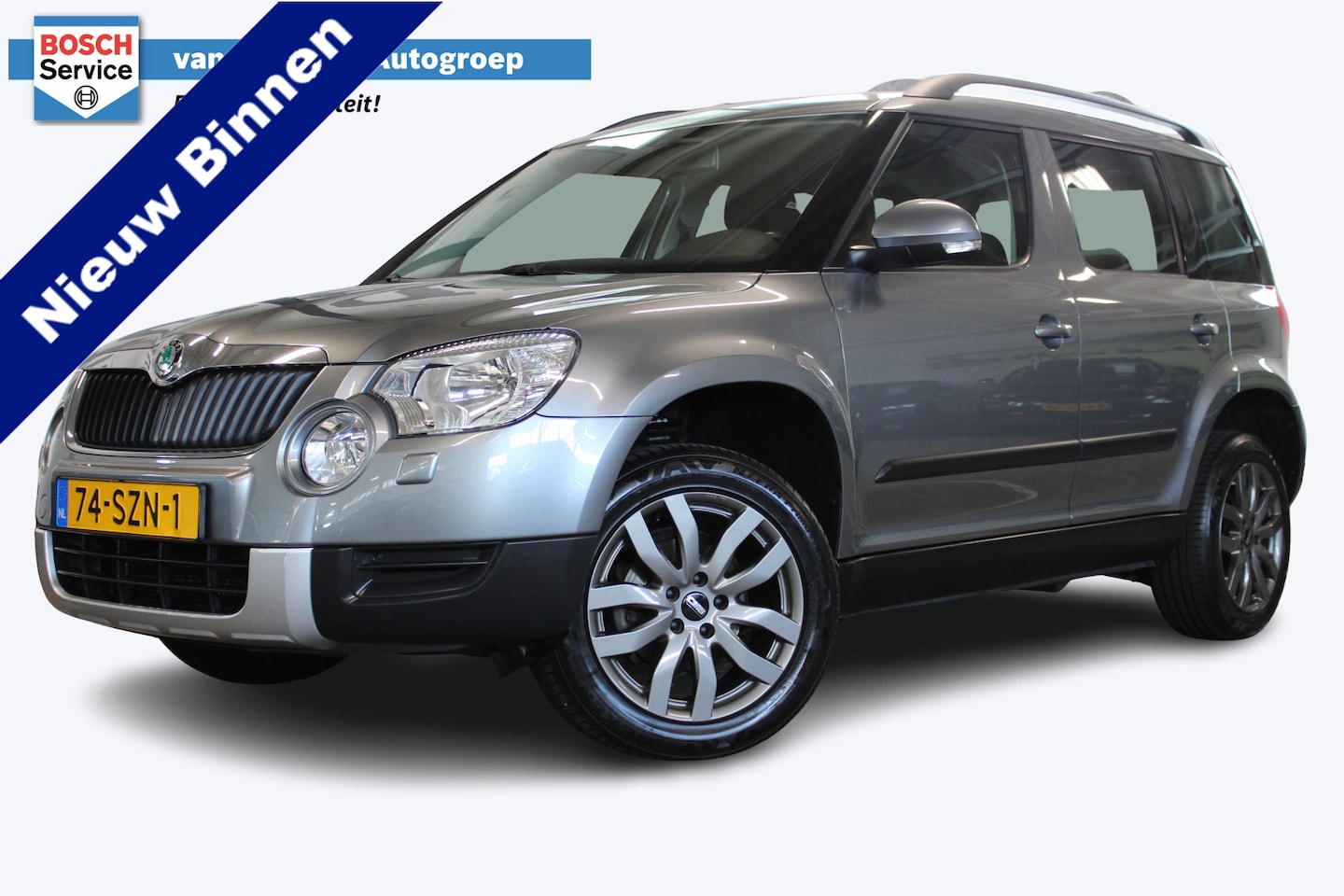 Skoda Yeti - 1.2 TSI Tour | Cruise control | Trekhaak | Climate control | Radio | Parkeersensoren | - AutoWereld.nl