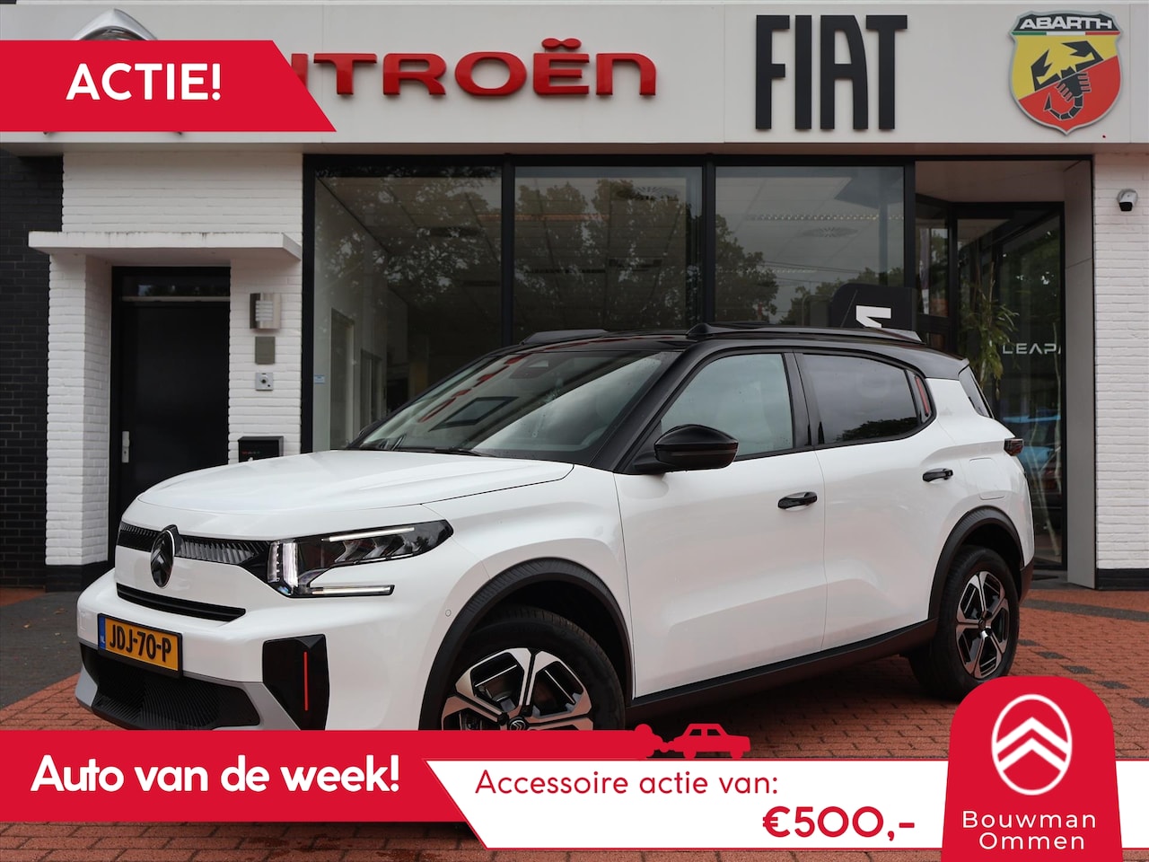 Citroën C3 Aircross - Mild Hybride 145PK e-DCS Automaat Max 7 zitplaatsen, NIEUW, Rijklaarprijs | Navigatie | Ca - AutoWereld.nl