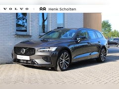 Volvo V60 - 2.0 T6 Plug-in hybrid AWD Plus Dark | Lederen bekleding | Trekhaak, semi elektrisch inklap