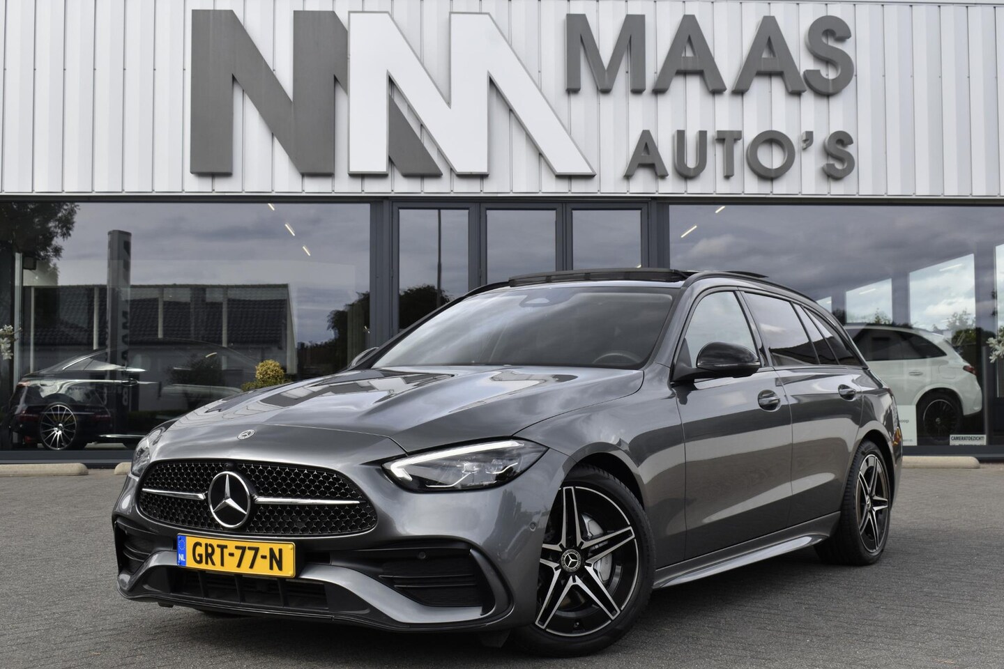 Mercedes-Benz C-klasse Estate - 180 AMG PANORAMADAK NIGHT BTW Mercedes-Benz C-klasse Estate 180 AMG PANORAMADAK NIGHT - AutoWereld.nl