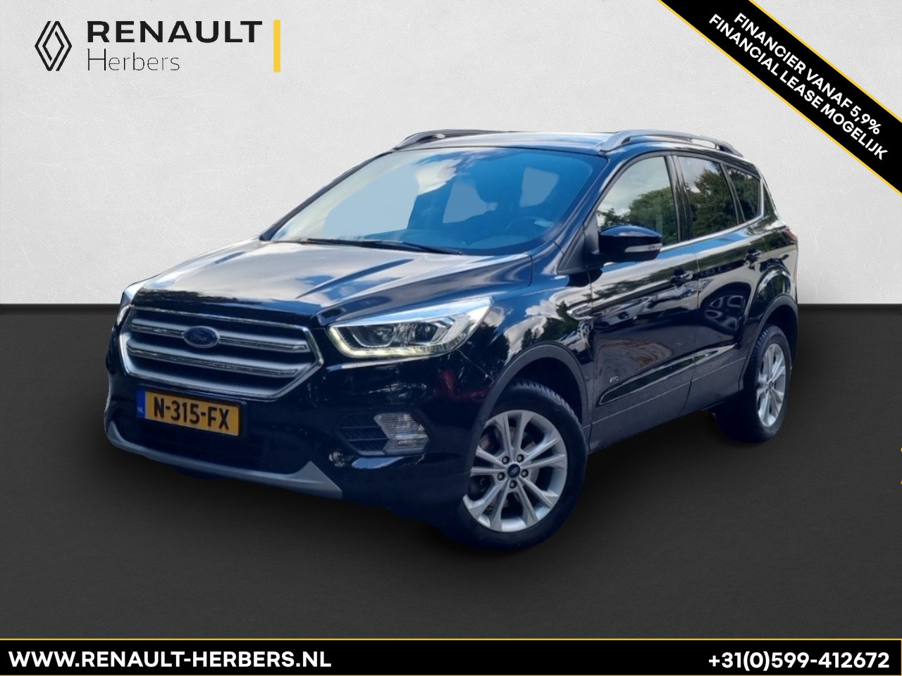 Ford Kuga - 1.5 EcoBoost Titanium CRUISE / STOEL VERW. / CAMERA / TREKHAAK - AutoWereld.nl