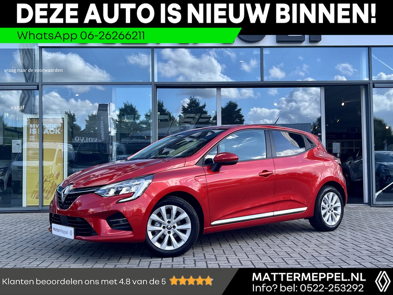 Renault Clio - 1.0 TCe 100 Business Zen | Keyless | Lichtmetaal | Parkeersensoren | Naviagtie | Climate C - AutoWereld.nl
