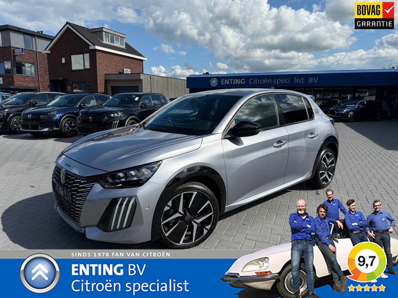 Peugeot 208 - Hybrid 145 e-DCS6 GT ADAPT CRUISE + 360 CAMERA +NAVI - AutoWereld.nl