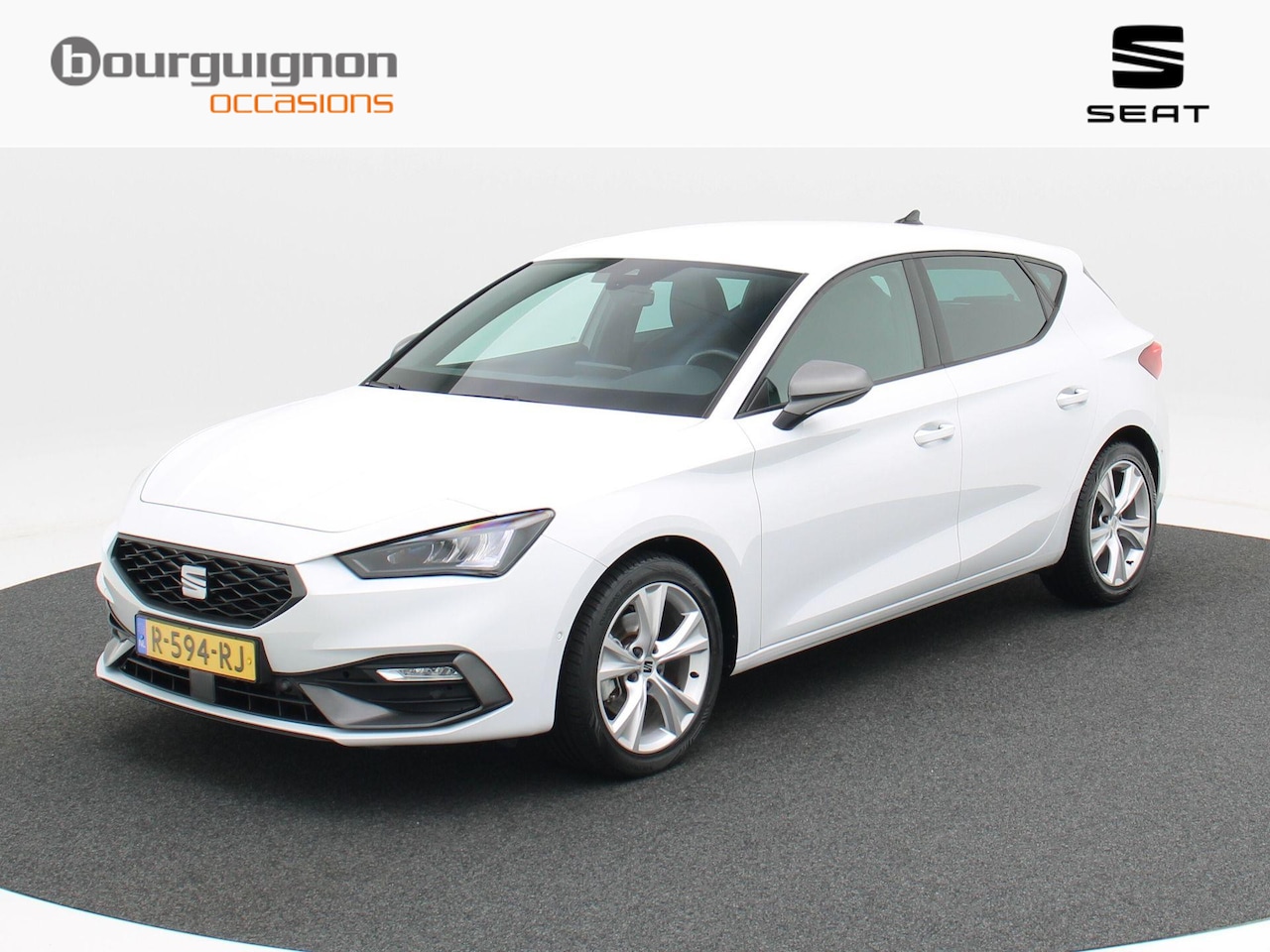 SEAT Leon - 1.5 TSi 150 Pk FR Business | Full LED | Adaptive Cruise | Trekhaak | Sensoren | Privacy Gl - AutoWereld.nl