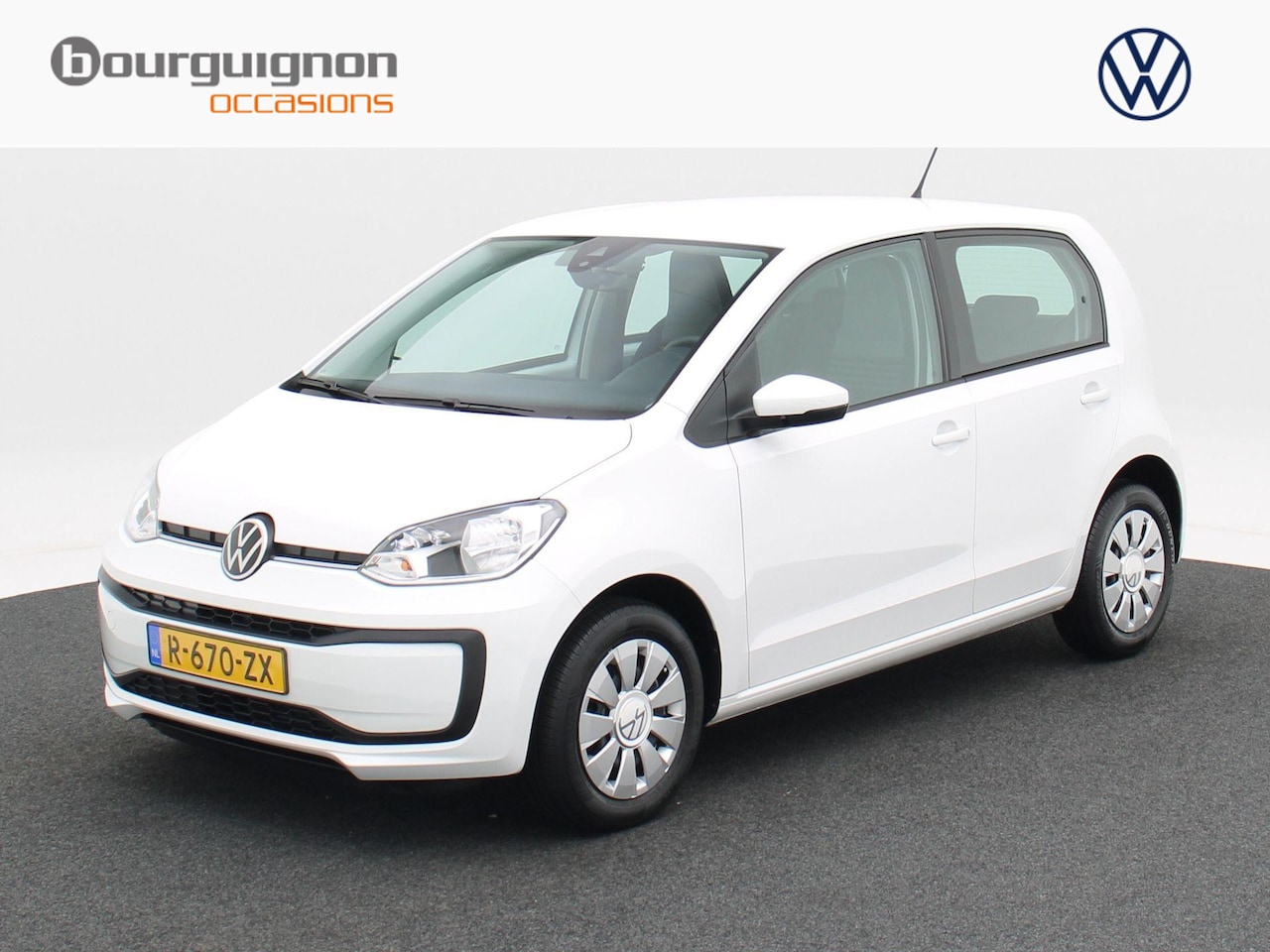 Volkswagen Up! - 1.0 | Airco | Bluetooth | Elektrische Ramen | Radio | LED | 59.859 Km - AutoWereld.nl
