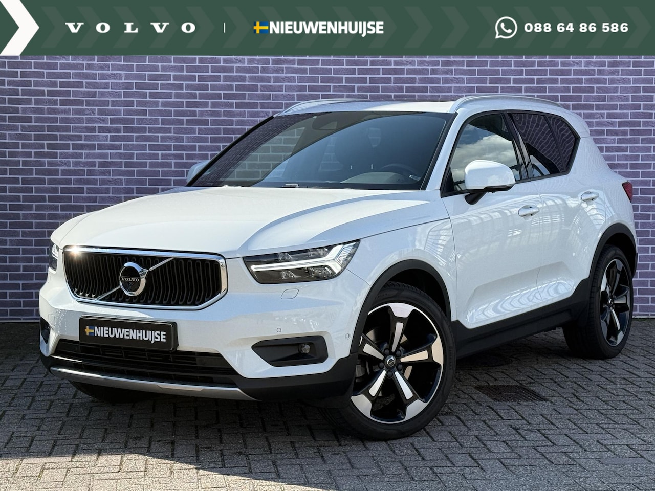 Volvo XC40 - 2.0 T5 AWD Intro Edition | Nieuw Binnen | Trekhaak | 2100KG trekgewicht  | Schuif/kantel p - AutoWereld.nl