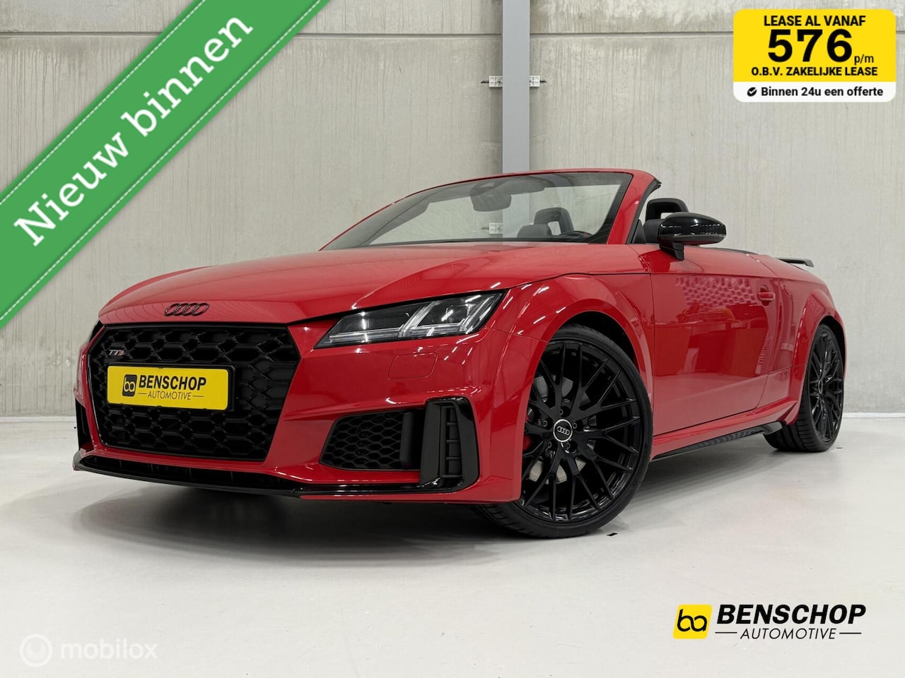 Audi TTS Roadster - TTS quattro Competition Bucket Seats Virtual Navi Carplay B&O Audio Leer Matrix LED - AutoWereld.nl