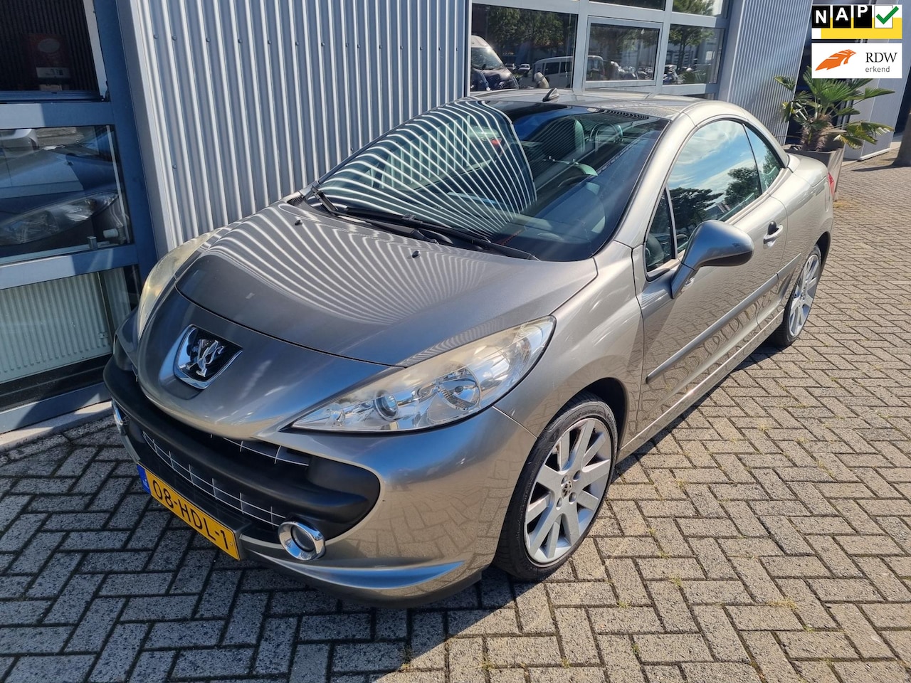 Peugeot 207 CC - 1.6-16V T Sport | cabrio |leer| stoelverwarming - AutoWereld.nl