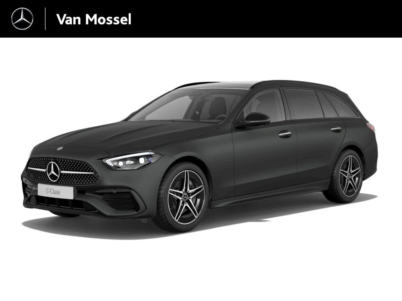 Mercedes-Benz C-klasse Estate - 200 AMG Line / 360Graden-Camera / Stoelverwarming / Night-Pakket / Memory-Stoelen / Panaro - AutoWereld.nl