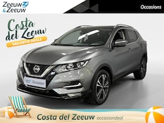 Nissan Qashqai - 1.3 DIG-T N-Connecta AUTOMAAT NAVI AIRCO CAMERA CRUISE CONTROLE PANORAMADAK HOGE INSTAP DE