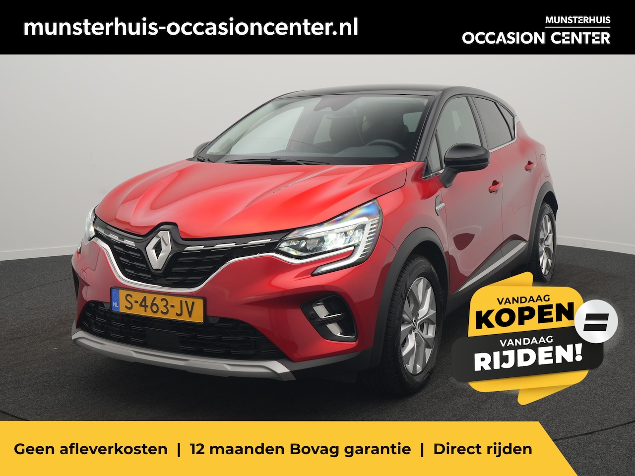 Renault Captur - 1.6 E-Tech Plug-in Hybrid 160 Intens - RIJKLAARPRIJS - Achteruitrijcamera - All Seasonband - AutoWereld.nl