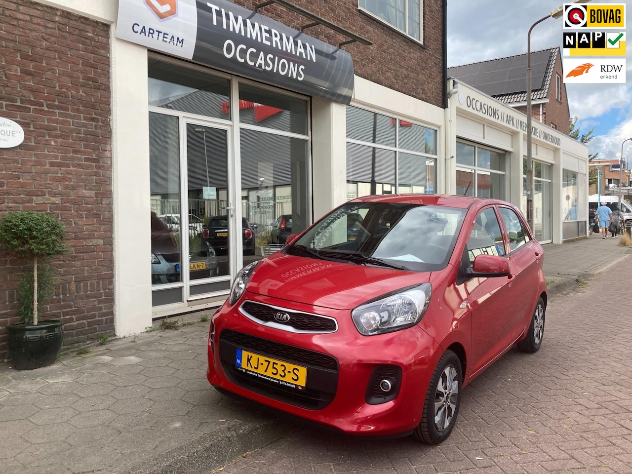 Kia Picanto - 1.0 CVVT EconomyPlusLine|8.175km NAP!|1e eignr - AutoWereld.nl