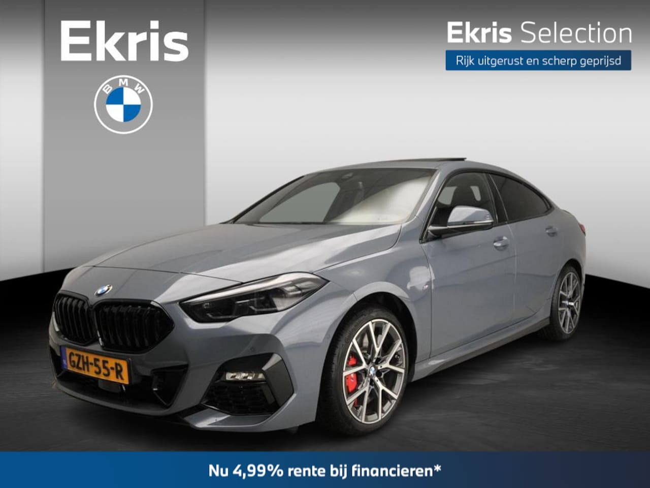 BMW 2-serie Gran Coupé - 218i | M-Sportpakket | LED | HUD | Schuifdak | Active cruise | Keyles go | DAB | Hifi spea - AutoWereld.nl
