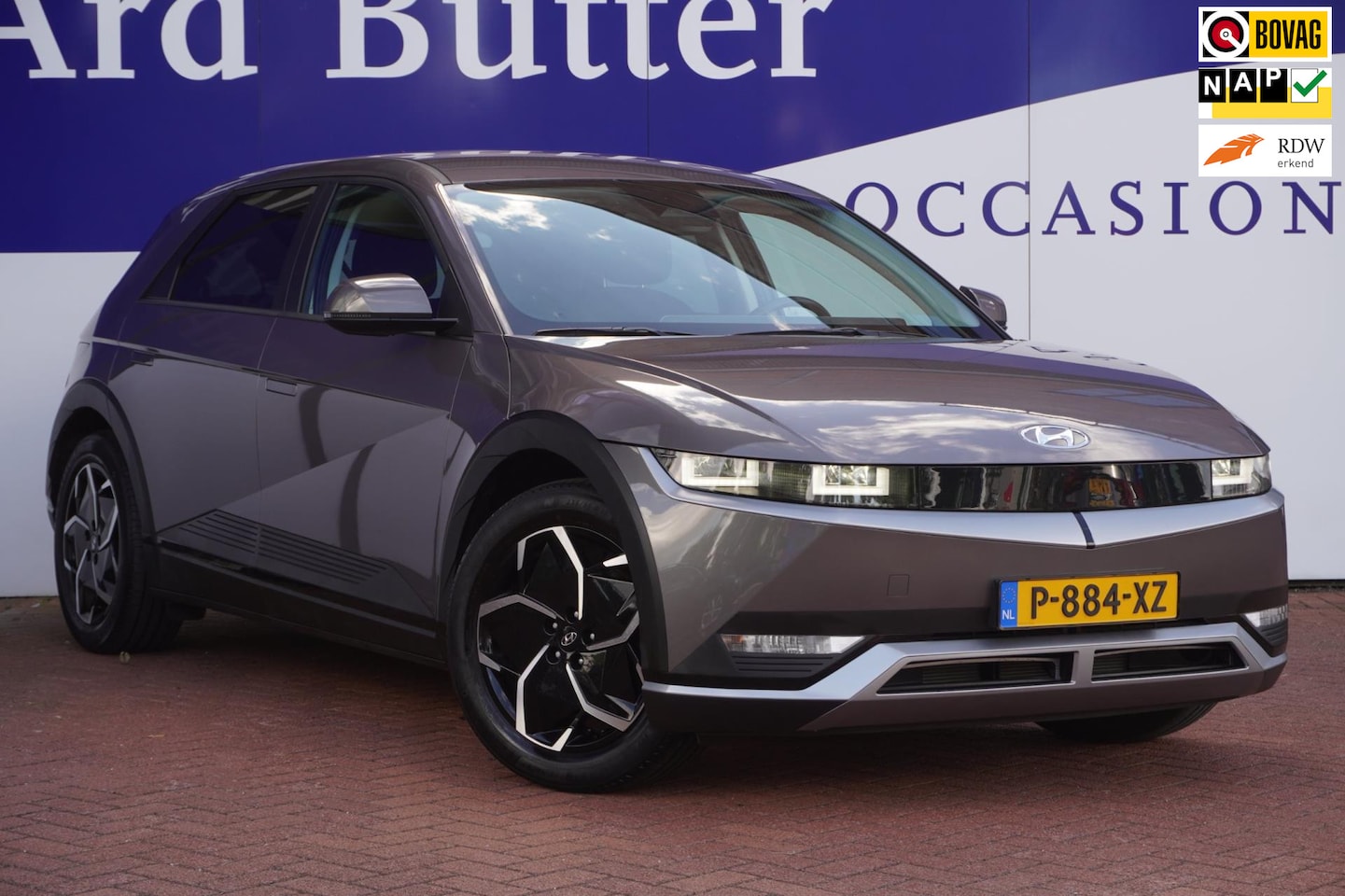Hyundai IONIQ 5 - Style 58 kWh+Led+breed-navigatie+camera+Privacy-Glass+actieraduis 384Km 2X oplaad snoer = - AutoWereld.nl
