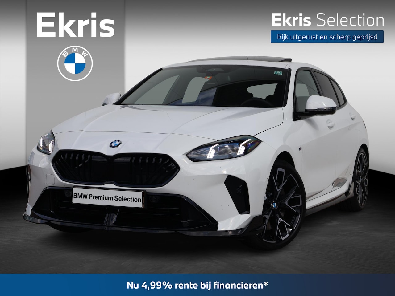 BMW 1-serie - 120 M Sportpakket Pro / Premium Pack / Harman Kardon / Extra Getint Glas / 19'' M-Performa - AutoWereld.nl