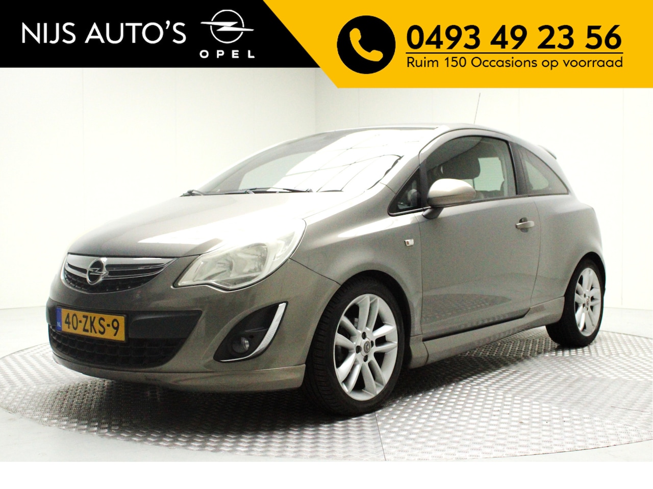 Opel Corsa - 1.3 CDTi EcoFlex S/S Cosmo OPC | dealer onderhouden | leder | climate | pdc achter | stuur - AutoWereld.nl