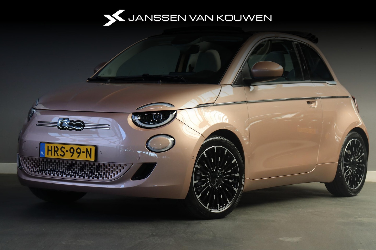 Fiat 500 C - La Prima 42 kWh Cabrio Stoel-Voorruitverwarming Achteruitrijcamera - AutoWereld.nl