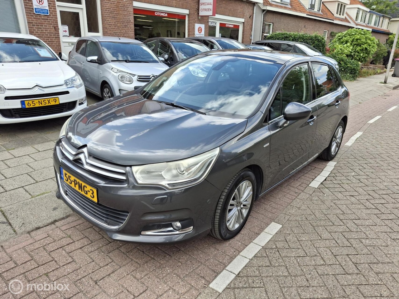 Citroën C4 - 1.6 THP Exclusive EGS, LEER, PANO-DAK. - AutoWereld.nl