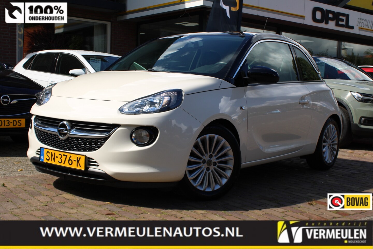 Opel ADAM - 1.0 Turbo 90PK GLAM FAVOURITE + 16"/ Clima/ Cruise/ Panorama/ Winterpakket/ CarPlay/ NL au - AutoWereld.nl