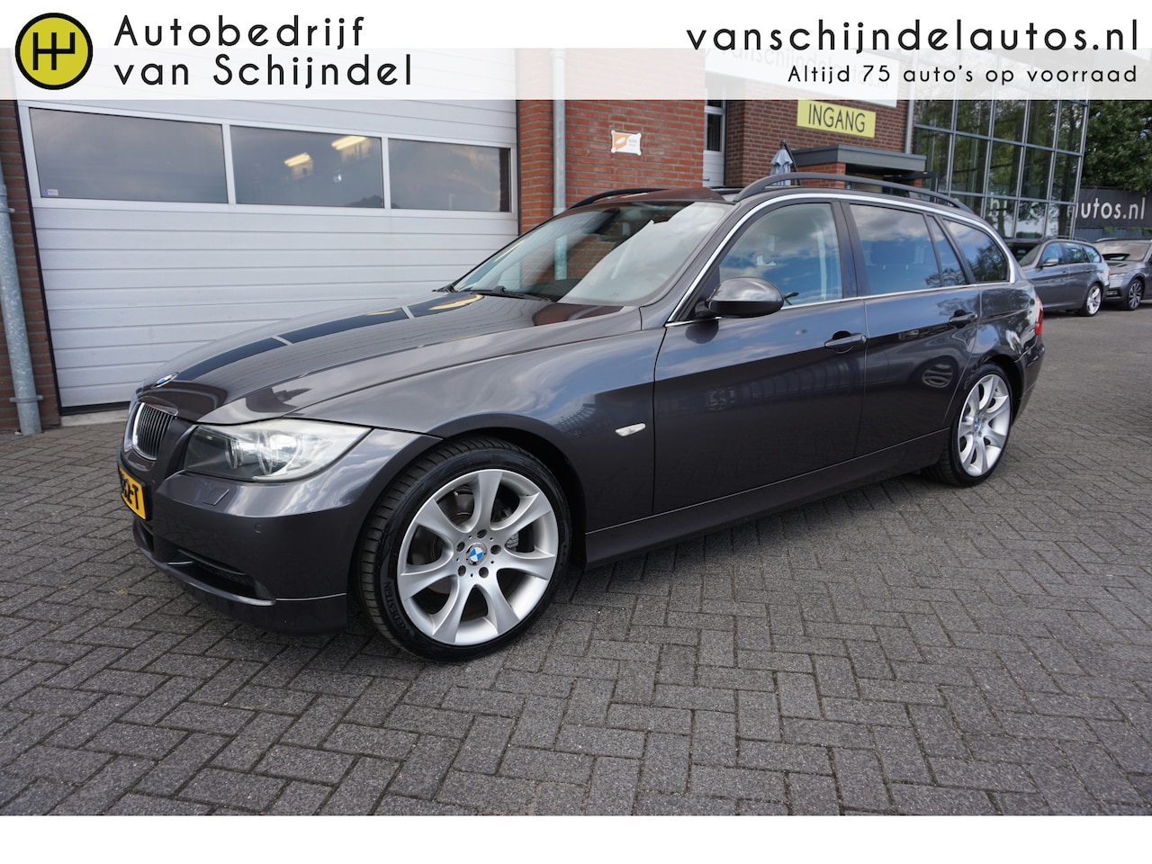 BMW 3-serie Touring - 325I 218PK 6 CILINDER HIGH EXECUTIVE KEURIGE NETTE STAAT PANORAMADAK LEDER SPORTSTOELEN ST - AutoWereld.nl