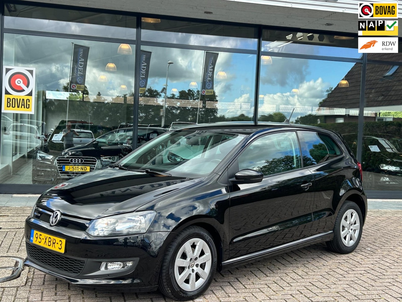 Volkswagen Polo - 1.2 TDI BlueMotion Comfortline 1e Eig! Navi Airco Cruise NAP NL-Auto Volledig Dealeronderh - AutoWereld.nl