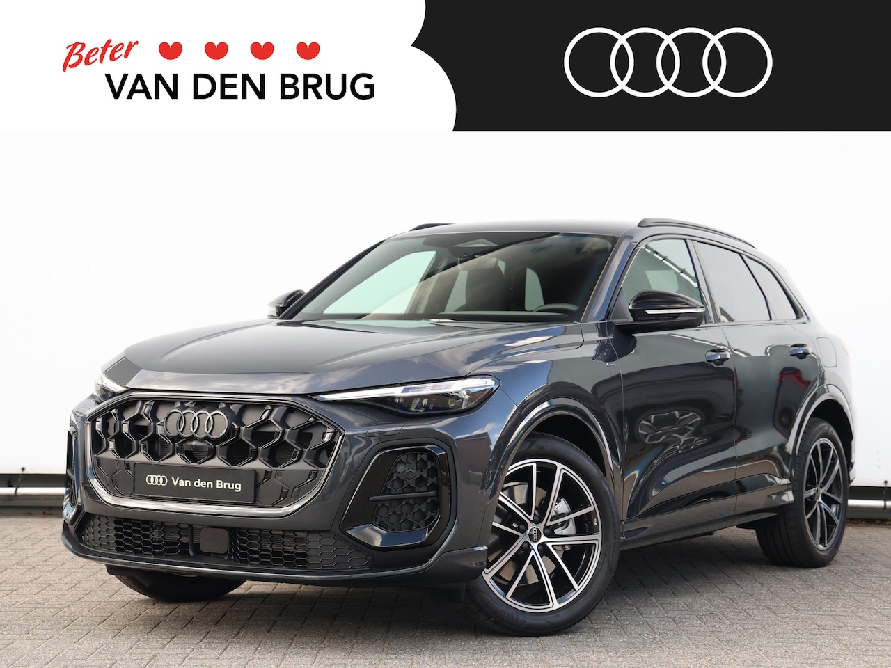 Audi Q5 - 2.0 TFSI e-hybrid quattro S edition | Optiek zwart plus | Privacy glas | afgevlakt stuur | - AutoWereld.nl