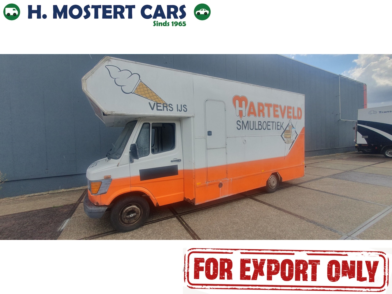 Mercedes-Benz 409 - D-I Bj.1985 DIESEL Handgeschakeld Ex Snackwagen Patatwagen Technisch Perfect! 409 D-I Bj.1 - AutoWereld.nl