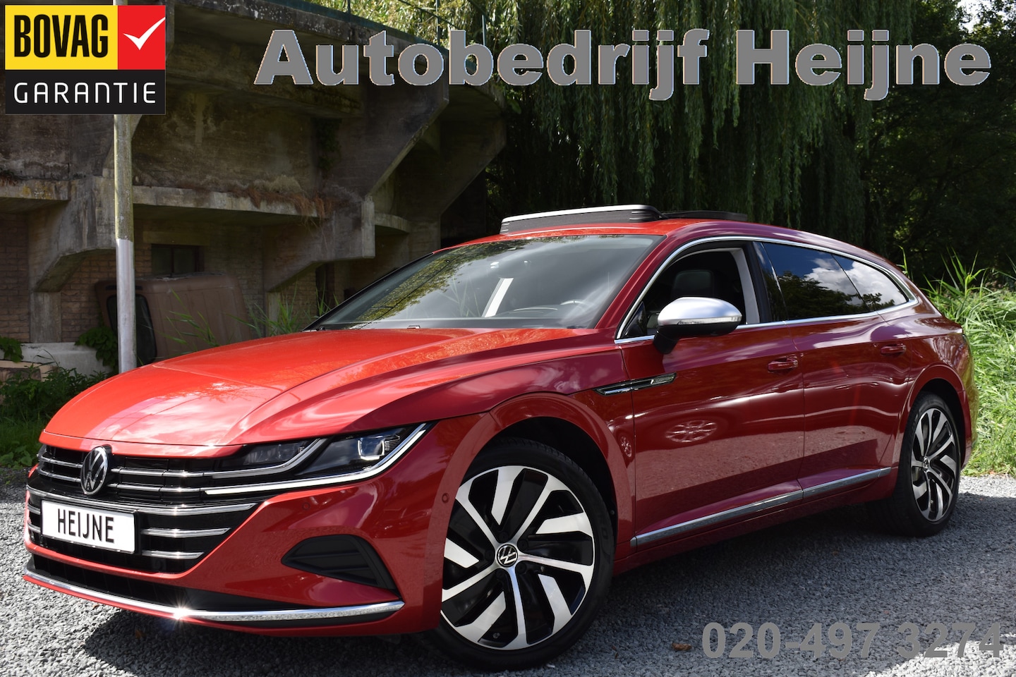 Volkswagen Arteon Shooting Brake - eHybrid 218PK DSG ELEGANCE BUSINESS LEDER/HEAD-UP/PANORAMADAK - AutoWereld.nl