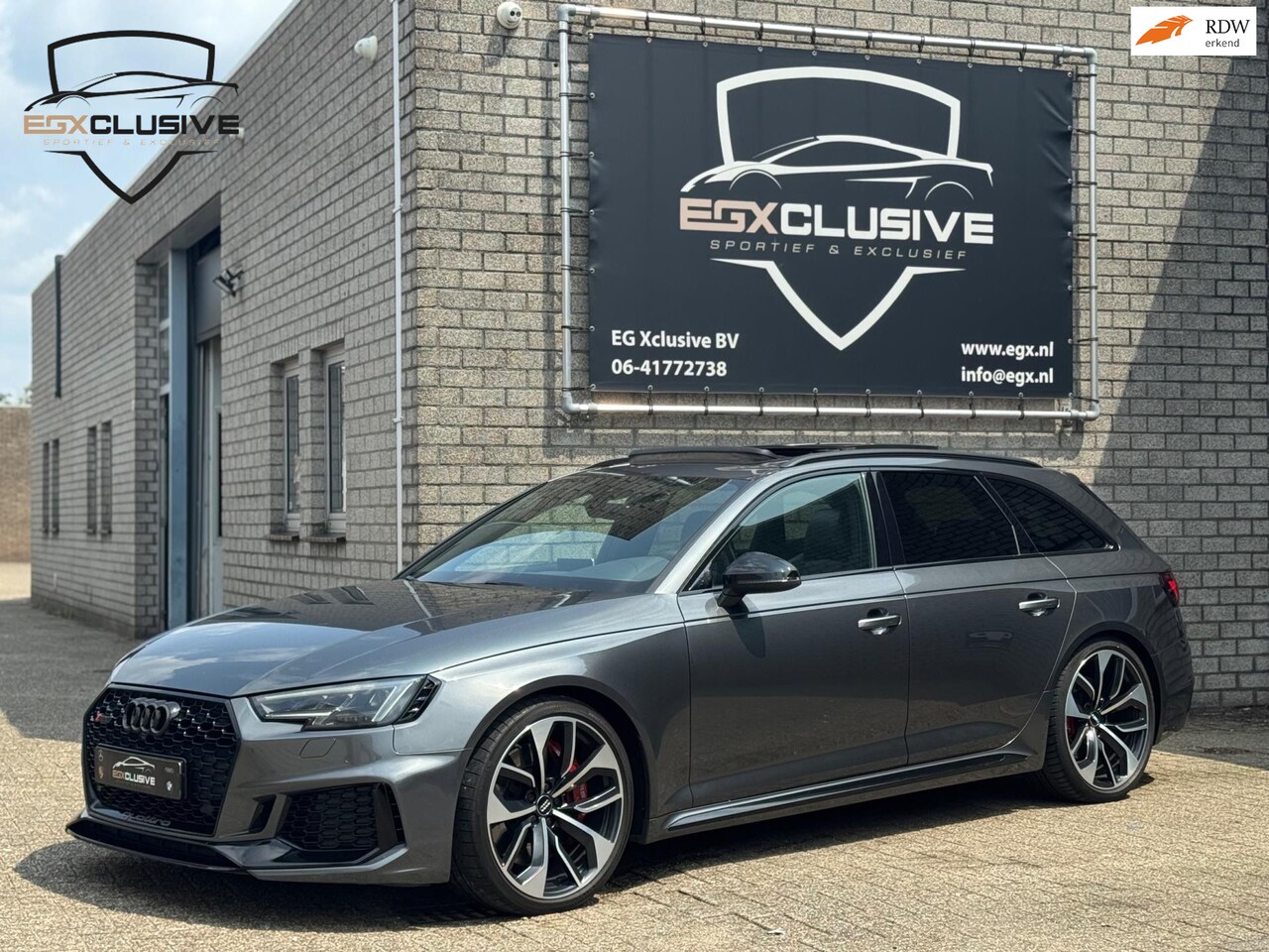 Audi RS4 - Avant 2.9 TFSI RS quattro ACC | LANE | BLIND | CARBON | STAGE 2 550PK! - AutoWereld.nl