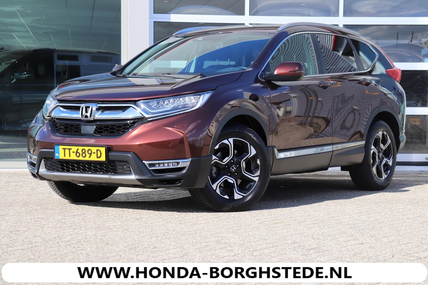 Honda CR-V - 1.5 TURBO 193pk AWD CVT Lifestyle 7pers Trekhaak - AutoWereld.nl
