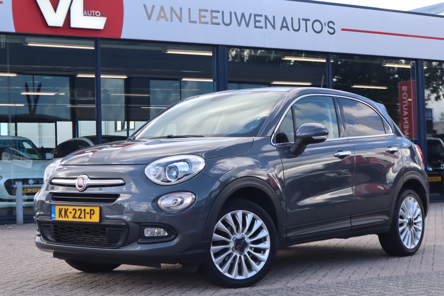 Fiat 500 X - 1.4 Turbo MultiAir Lounge | Cruise | Navi | Leder - AutoWereld.nl
