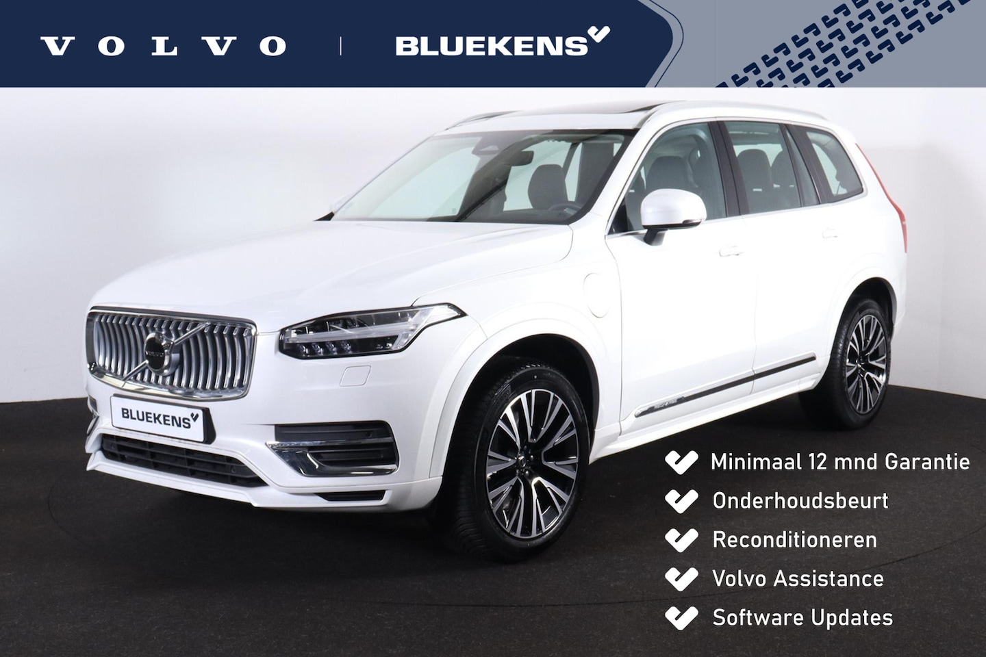 Volvo XC90 - T8 Recharge AWD Ultimate Bright - LONG RANGE - Panorama/schuifdak - IntelliSafe Assist & S - AutoWereld.nl
