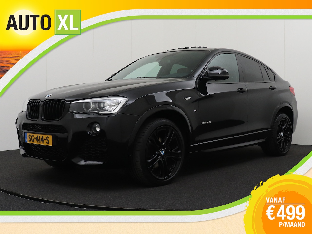 BMW X4 - xDrive20i M-Sport Black-Edition Schuif-/kanteldak 20'LMV Leder - AutoWereld.nl