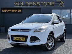 Ford Kuga - 1.6 Titanium 1e Eigenaar, Halfleder, Navi, Clima, Cruise, Afn.Trekhaak, Stoelverwarming, P