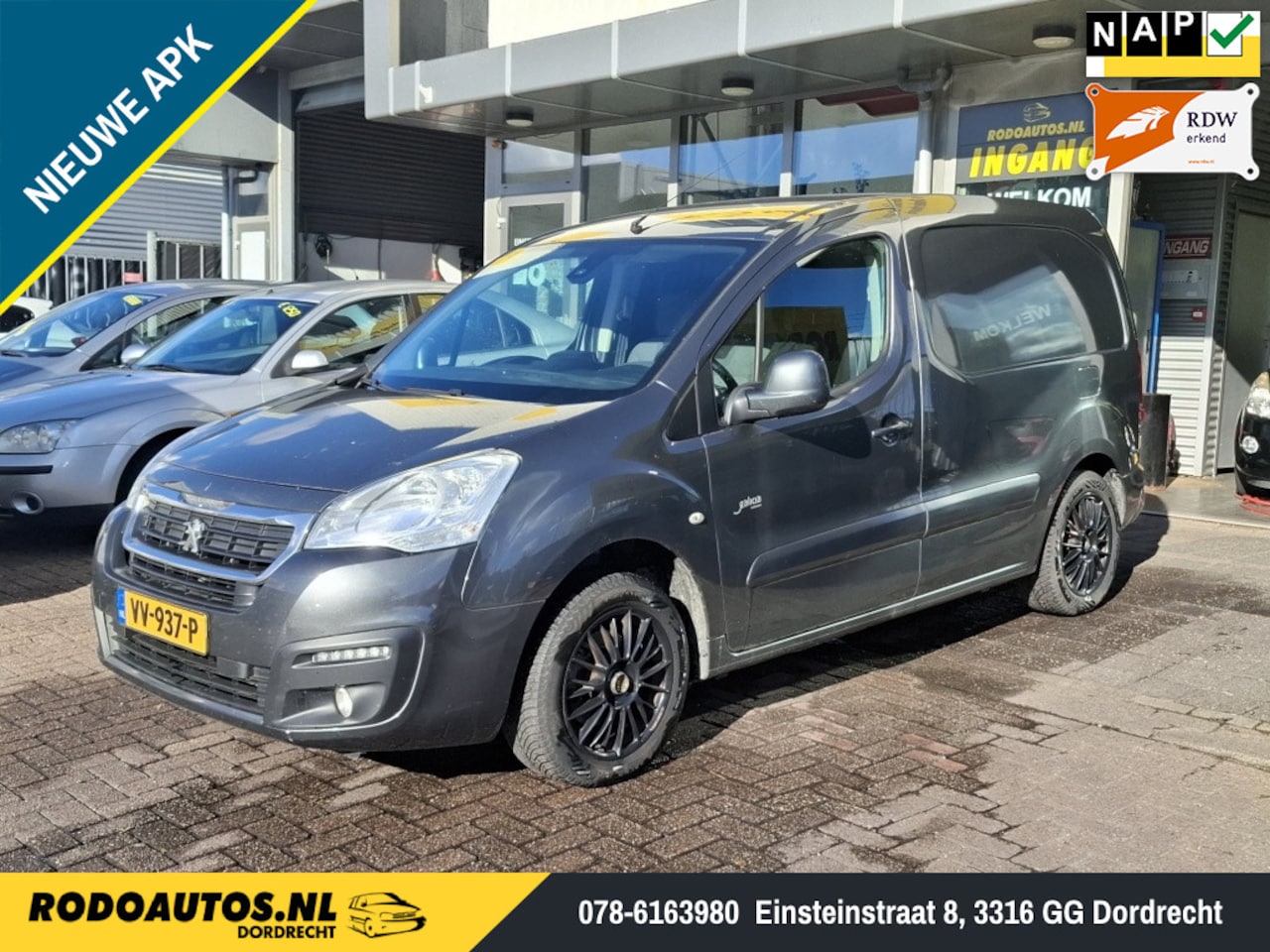 Peugeot Partner - 120 1.6 BlueHDi L1 Pro Euro6 Airco Marge - AutoWereld.nl